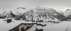 Archived image Webcam Panoramic view Oberlech from Hotel Goldener Berg 11:00