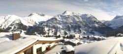 Archived image Webcam Panoramic view Oberlech from Hotel Goldener Berg 13:00