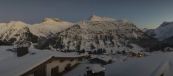 Archived image Webcam Panoramic view Oberlech from Hotel Goldener Berg 17:00