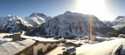 Archived image Webcam Panoramic view Oberlech from Hotel Goldener Berg 09:00