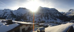 Archiv Foto Webcam Panorama Oberlech - Hotel Goldener Berg 07:00