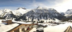 Archiv Foto Webcam Panorama Oberlech - Hotel Goldener Berg 11:00