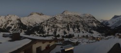 Archiv Foto Webcam Panorama Oberlech - Hotel Goldener Berg 17:00