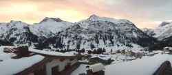 Archiv Foto Webcam Panorama Oberlech - Hotel Goldener Berg 06:00