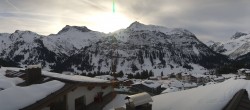 Archiv Foto Webcam Panorama Oberlech - Hotel Goldener Berg 07:00