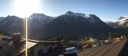 Archiv Foto Webcam Panorama Oberlech - Hotel Goldener Berg 07:00