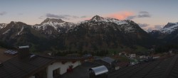 Archiv Foto Webcam Panorama Oberlech - Hotel Goldener Berg 19:00