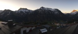 Archiv Foto Webcam Panorama Oberlech - Hotel Goldener Berg 05:00
