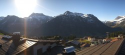 Archiv Foto Webcam Panorama Oberlech - Hotel Goldener Berg 07:00