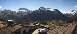 Archiv Foto Webcam Panorama Oberlech - Hotel Goldener Berg 09:00