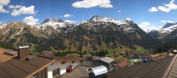 Archiv Foto Webcam Panorama Oberlech - Hotel Goldener Berg 13:00