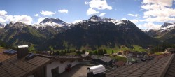 Archiv Foto Webcam Panorama Oberlech - Hotel Goldener Berg 09:00