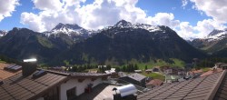 Archiv Foto Webcam Panorama Oberlech - Hotel Goldener Berg 09:00