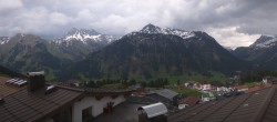 Archived image Webcam Panoramic view Oberlech from Hotel Goldener Berg 13:00
