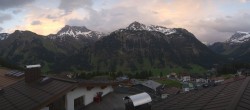 Archived image Webcam Panoramic view Oberlech from Hotel Goldener Berg 19:00