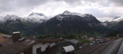 Archiv Foto Webcam Panorama Oberlech - Hotel Goldener Berg 07:00