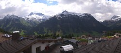Archiv Foto Webcam Panorama Oberlech - Hotel Goldener Berg 09:00