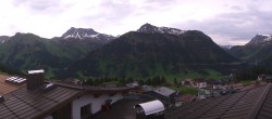 Archiv Foto Webcam Panorama Oberlech - Hotel Goldener Berg 06:00