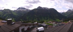 Archiv Foto Webcam Panorama Oberlech - Hotel Goldener Berg 09:00