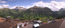 Archiv Foto Webcam Panorama Oberlech - Hotel Goldener Berg 13:00