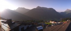 Archiv Foto Webcam Panorama Oberlech - Hotel Goldener Berg 01:00