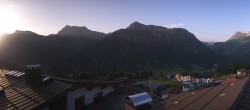 Archiv Foto Webcam Panorama Oberlech - Hotel Goldener Berg 05:00