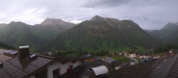 Archiv Foto Webcam Panorama Oberlech - Hotel Goldener Berg 19:00