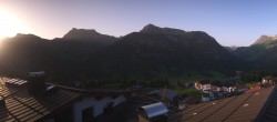 Archiv Foto Webcam Panorama Oberlech - Hotel Goldener Berg 05:00