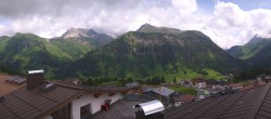 Archived image Webcam Panoramic view Oberlech from Hotel Goldener Berg 13:00