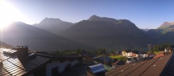 Archiv Foto Webcam Panorama Oberlech - Hotel Goldener Berg 06:00