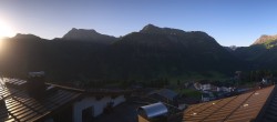 Archiv Foto Webcam Panorama Oberlech - Hotel Goldener Berg 05:00