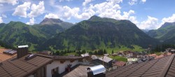 Archiv Foto Webcam Panorama Oberlech - Hotel Goldener Berg 11:00