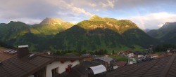 Archiv Foto Webcam Panorama Oberlech - Hotel Goldener Berg 19:00
