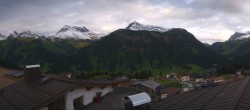 Archiv Foto Webcam Panorama Oberlech - Hotel Goldener Berg 19:00