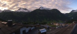 Archiv Foto Webcam Panorama Oberlech - Hotel Goldener Berg 05:00