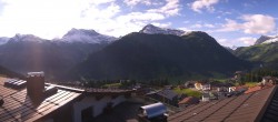 Archiv Foto Webcam Panorama Oberlech - Hotel Goldener Berg 07:00