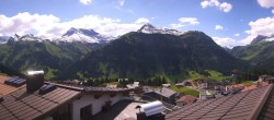 Archiv Foto Webcam Panorama Oberlech - Hotel Goldener Berg 09:00