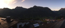 Archiv Foto Webcam Panorama Oberlech - Hotel Goldener Berg 05:00