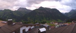 Archiv Foto Webcam Panorama Oberlech - Hotel Goldener Berg 19:00