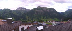 Archiv Foto Webcam Panorama Oberlech - Hotel Goldener Berg 19:00