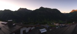 Archiv Foto Webcam Panorama Oberlech - Hotel Goldener Berg 05:00