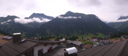 Archiv Foto Webcam Panorama Oberlech - Hotel Goldener Berg 09:00