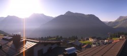 Archiv Foto Webcam Panorama Oberlech - Hotel Goldener Berg 07:00