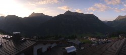 Archiv Foto Webcam Panorama Oberlech - Hotel Goldener Berg 06:00