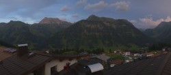 Archiv Foto Webcam Panorama Oberlech - Hotel Goldener Berg 19:00