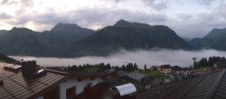 Archiv Foto Webcam Panorama Oberlech - Hotel Goldener Berg 05:00