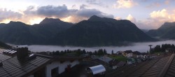 Archiv Foto Webcam Panorama Oberlech - Hotel Goldener Berg 06:00