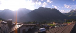 Archived image Webcam Panoramic view Oberlech from Hotel Goldener Berg 07:00