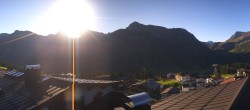 Archiv Foto Webcam Panorama Oberlech - Hotel Goldener Berg 07:00