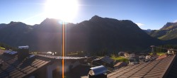 Archiv Foto Webcam Panorama Oberlech - Hotel Goldener Berg 08:00